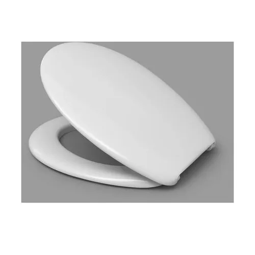 Hamberger HARO WC-Sitz Lago weiß Bügelscharnier Edelstahl B0302Y WC-Sitz