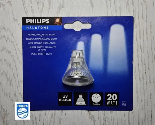 Philips Halotone 20W Halogen Lampe GU4 40mm Strahler 12V 30 Grad