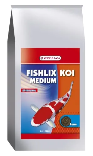 Versele Laga Fischfutter Koi, Medium, 1er Pack (1 x 8 kg)