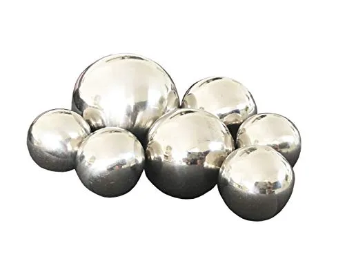 itsisa Schwimmkugel aus Edelstahl (7er Set) in 3 Größen