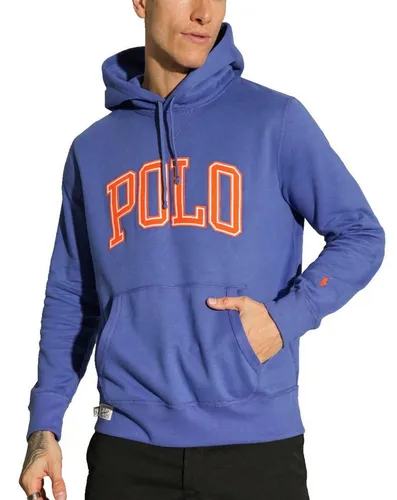 Polo Ralph Lauren Kapuzensweatjacke Sweatshirt Hoodie Sweater Hooded Jumper Retro Pulli Pullover Verstellbare Kordelzüge an der Kapuze, Markentypische Logos