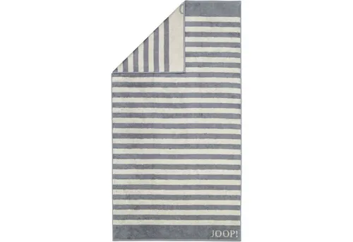 JOOP! Saunatuch Classic Stripes 1610 – Grau 80 cm x 150 cm in grau von JOOP!