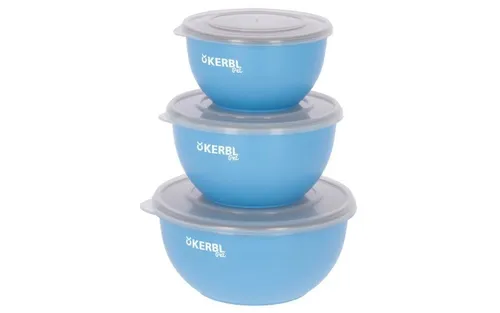 Kerbl Napf-Set Edelstahlnapf Set blau 80528