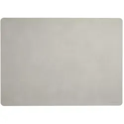 ASA Selection soft leather placemats Tischset, limestone in grau von ASA