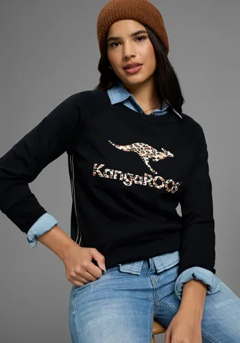 KangaROOS Langarm Sweatshirt mit Print von KangaROOS