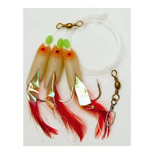 Seabehr Angeln Norwegen-Paternoster Vorfach Rig - Glow XXL No.6 #6/0