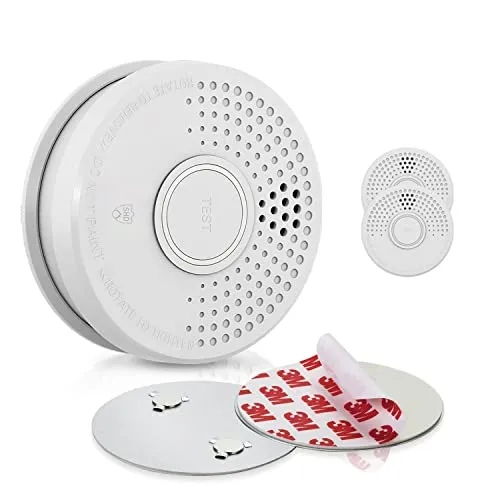 SHD by OneConcept Rauchmelder 3er-Set mit Magnethalterung - Rauchmelder: Lebensrettende Feuermelder mit 85 dB Warnsignal, ideal für Küche, Büro oder Wohnwagen. Einfache Montage ohne Bohren dank innovativer Magnethalterung.