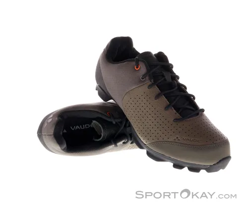 Vaude Unisex MTB Kuro Mountainbiking-Schuh, Black/Coconut, 46 EU - Damen-Radsportschuhe mit Schnürverschluss für optimalen Halt, gute Belüftung und umweltfreundlich zertifiziertes Leder.