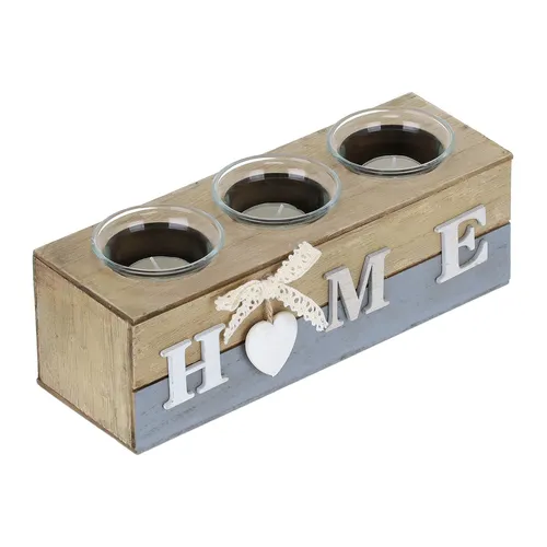 Teelichthalter Home Kerzenhalter Kerzenglas Wohndeko Tischdeko Teelichtständer