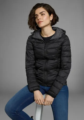 Polarino Steppjacke Übergangsjacke für kühle Tage, aus leichtem Webmaterial