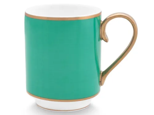 Pip Studio Chique Henkelbecher Gold-grün 0,25 l