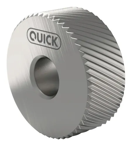 Quick Rändelrad PM BR 30 Grad 15 x 6 x 6A11 G7 P1 mit Fase - Rändelformwerkzeuge, präzises Rändeln mit 30 Grad Neigung für optimale Griffigkeit und einfache Handhabung.