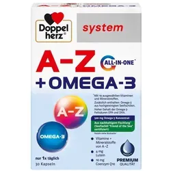 Doppelherz A-Z+Omega-3 All-in-one System Kapseln