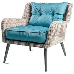 TexDeko Stuhlkissen Loungekissen 2-tlg. Set in blau von TexDeko