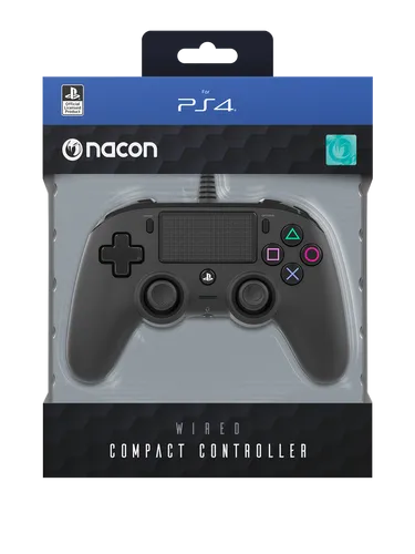 Nacon - Compact Controller für PS4, Schwarz