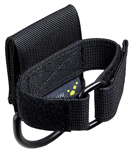 tee-uu Straight Handschuhhalter für Einsatzhandschuhe Polizei Security an Gürtel Koppel Holster für Handschuhe