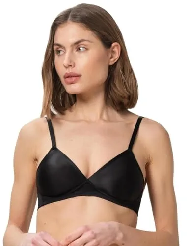 Triumph Soft Sensation P X, Damen BH, Schwarz, 70B - Funktionsunterwäsche mit softe, leicht gepolsterten Cups für optimalen Sitz und Unterstützung. Ideal für den Alltag, bietet er ein angenehmes Hautgefühl und Seidenglanz.