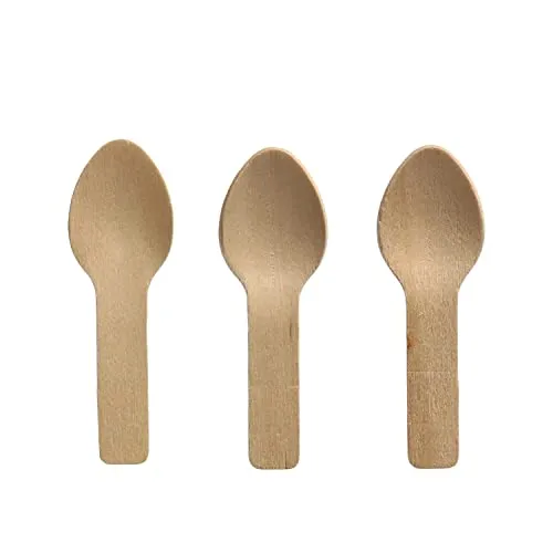 Papstar Fingerfood Löffel Holz pure