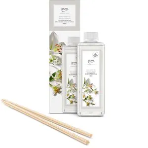 IPURO Raumduft-Nachfüllflasche White Lily, 500 ml - Lufterfrischer mit elegantem White Lily Duft, sorgt für eine langanhaltende Frische in jedem Raum und ist ideal für eine angenehme Atmosphäre.