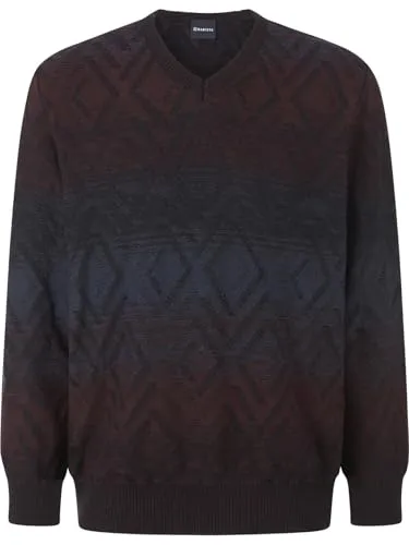 BABISTA Herren Pullover Romodetti Gestricktes Casual Oberteil dunkelrot, XL - 56/58