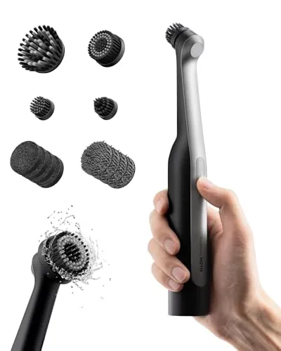 HOTO Wand™ Elektrische Reinigungsbürste – Kabellose Fugenbürste mit 12 Köpfen