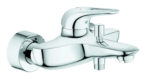 Grohe Eurostyle Einhand-Wannenbatterie - Chrom - 33591003 - Elegante Armatur mit offenem Hebel, ideal für modernes Badezimmerdesign und einfache Handhabung.