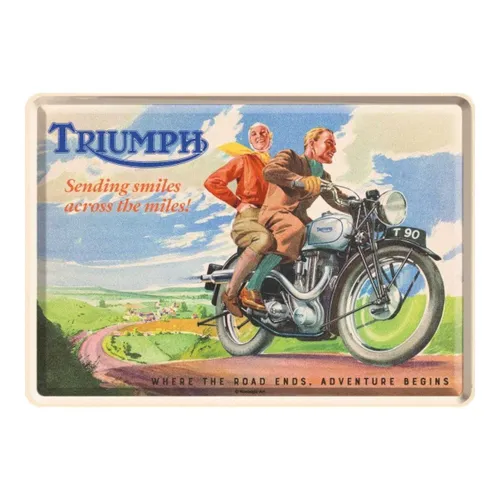 Produktbild Nostalgic-Art Mini Blechpostkarte Triumph