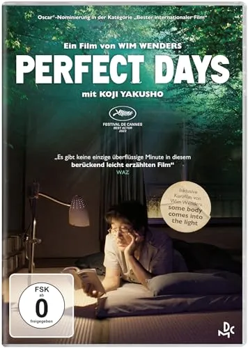 Perfect Days DVD - Erleben Sie die fesselnde Geschichte in perfekter Bild- und Tonqualität. Ideal für Filmabende ohne Altersbeschränkung.