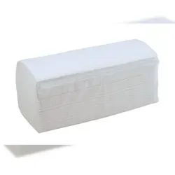 Hygiene VOS Papierhandtücher, 3200 Blatt, 2-lagig - Hygieneartikel: Hochweiße Zellstoffhandtücher, ideal für Badezimmer und Büros, sorgen für höchste Sauberkeit und sind einfach zu handhaben.