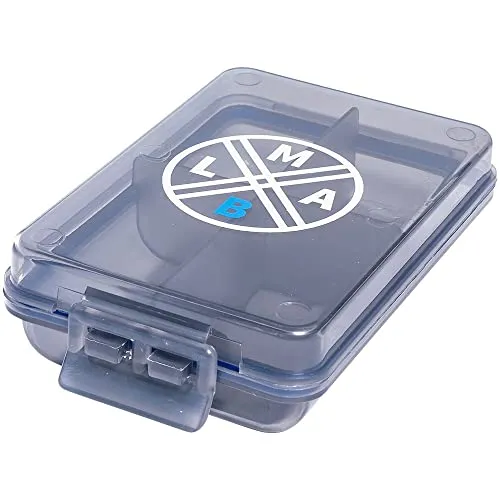 LMAB Angelbox Tackle Box Mini - wasserdichte Köderbox klein für Zubehör