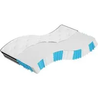 vidaXL Matratze Taschenfederkern Mittel 100x200 cm - Matratzen, 100x200 cm mit Taschenfederkern für optimalen Schlafkomfort und Unterstützung, ideal für erholsame Nächte.