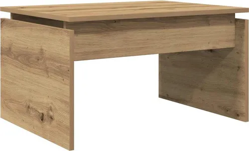 vidaXL Couchtisch Artisan-Eiche 68x50x38 cm - Stylischer Couchtisch aus hochwertigem Holzwerkstoff, stabil und feuchtigkeitsbeständig – perfekt für dein Wohnzimmer!