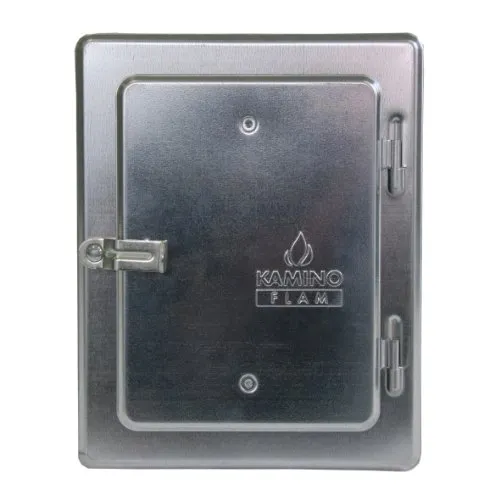 KaminoFlam Ofentür Hebelverschluss 225x285 mm - Aschesauger mit robustem Hebelverschluss, ideal für eine sichere und einfache Handhabung in Ihrem Kamin.