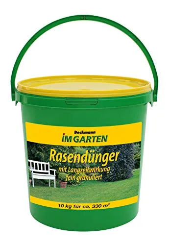 Beckmann Rasendünger 20+5+8 Mit Langzeitwirkung, 10 Kg
