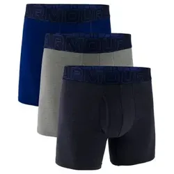 Under Armour 3P Perfect Cotton 6in Boxer Marine Medium Herren - Herrenunterhosen mit optimalem Komfort und Bewegungsfreiheit, feuchtigkeitstransportierend und ideal für Sport und Alltag. Weicher Bund und perfekte Passform für jeden Tag.