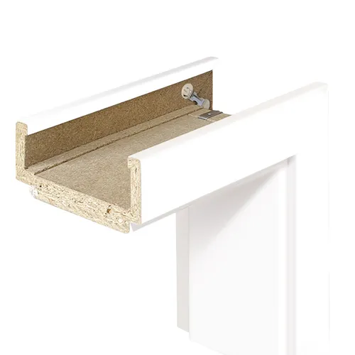 Borne Zarge CPL design-weiß 73,5 cm DIN links in weiß von Borne