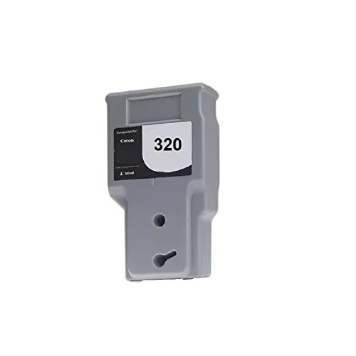 ABC Kompatible Druckerpatrone für Canon PFI-320MBK Matt Schwarz für Canon ImageProGraf GP200 GP300 TM200 TM205 TM300 TM305