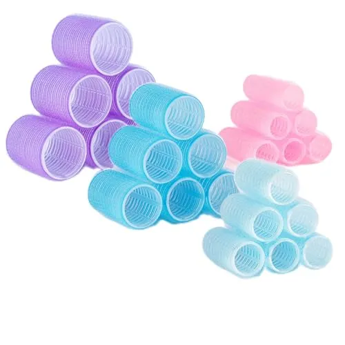 Stück Lockenwickler Hair Rollers Große Locken Haare Locken Ohne Hitze Hair Curler mit 20 Haarklammern und 2 Kämmen für alle Kurzen, Mittleren Oder Langen Haare (47 Stücke) 47