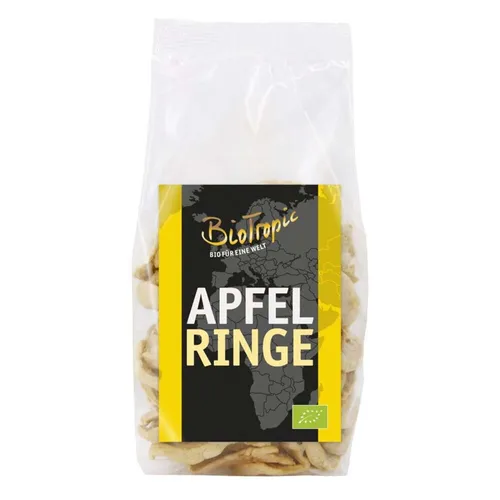 Apfelringe - getrocknet 125g | BIOTROPIC