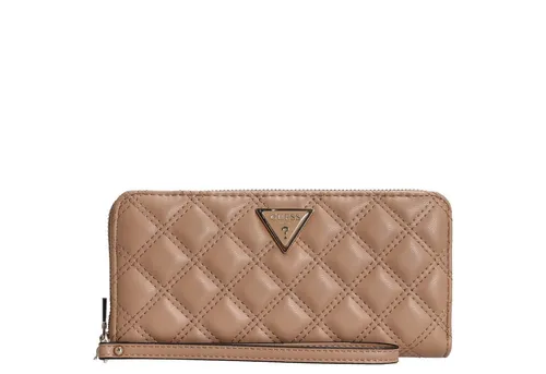 Guess Guilly II SLG Zip Around L Geldbörse in beige von GUESS