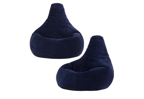 icon Sitzsack 2er Set Kinder Sessel aus Cord „Dalton