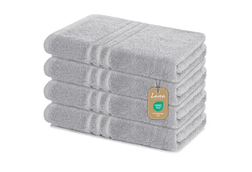 Handtücher Silber von Lavea