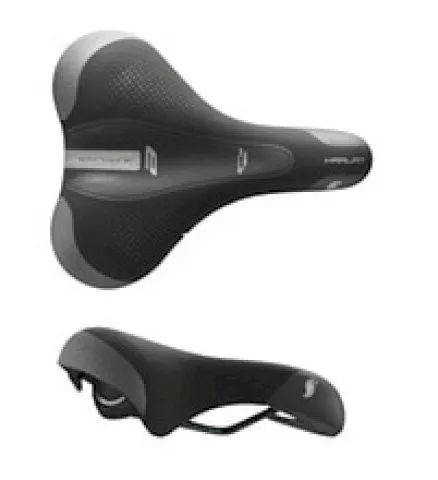 Sportourer Unisex Kaalam Sattel L – Soft Touch-Mokka - Fahrradsattel mit strapazierfähiger Abdeckung, bietet erhöhte Sicherheit bei schlechten Lichtverhältnissen und sorgt für ein angenehmes Fahrgefühl.