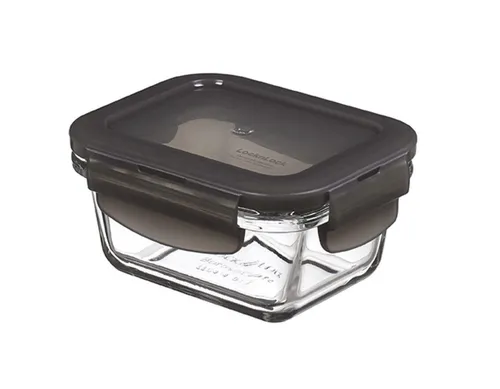 LocknLock: Boroseal rechteckig 160ml grauer Deckel (LLG414G)