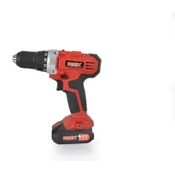 HECHT 1215 Akkuschrauber SET mit Akku und Ladegerät | 12V 1,5Ah Akku | mit Koffer und Bithalter - Rot