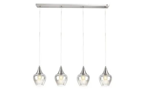 NOWA Pendelleuchte Drop in silber von NOWA
