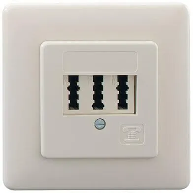 Rutenbeck TAE 3x6 NFN UP Steckdose von Rutenbeck