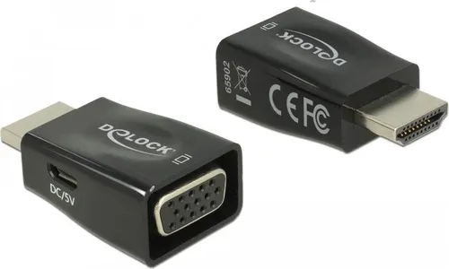 DELOCK Adapter HDMI-A St > VGA Bu