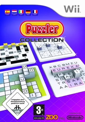 Puzzler Collection - Wii-Spiel mit vielfältigen Rätseln, ideal für die ganze Familie und fördert das logische Denken.