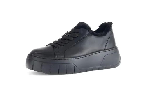 Gabor Damen Low-Top Sneaker, Frauen Halbschuhe,Best Fitting,Warmfutter